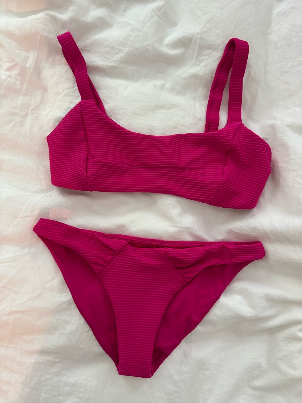 l*space Hot Pink Bikini, DD Cup and Medium